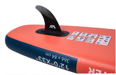 SUP-доска "Monster Sky Glider" 366х84х15см, насос, весло, лиш, киль, ремнабор, сумка, до 170кг