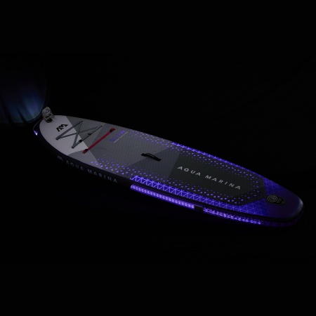 SUP-доска "Glow" 315х79х15см, Ambient Light System, киль, лиш, до 140кг