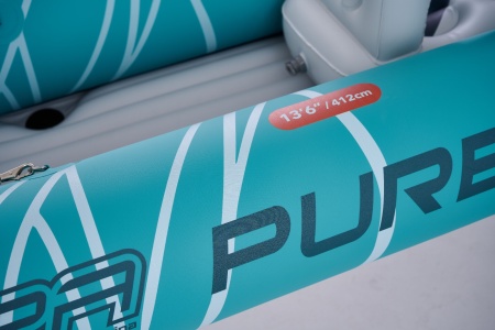 Надувная байдарка Kayak Glider-475 475x83х42см,3 весла, 3 сиденья, киль, до 230кг