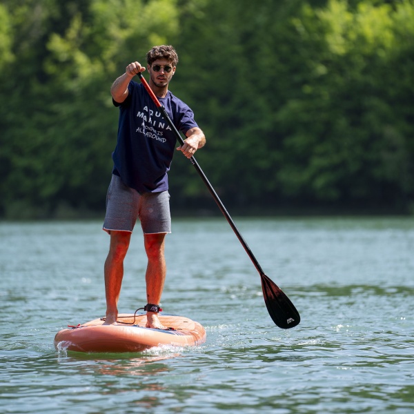 Весло алюминиевое, 3-х секционное