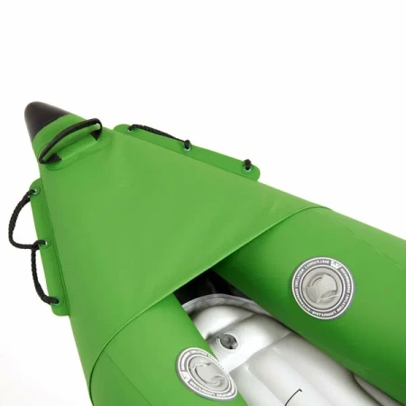 Надувной каяк "Betta-412" 412x80см двухместный, насос, весла, сиденья, киль, сумка, до 180кг