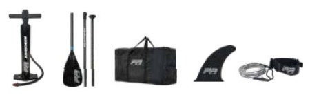 SUP-доска All-Round iSUP Tropic 10'10" 330х81х15см, насос, алюм. весло, лиш, киль, сумка, до 150 кг