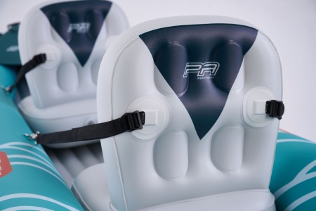 Надувная байдарка Kayak Glider-475 475x83х42см,3 весла, 3 сиденья, киль, до 230кг