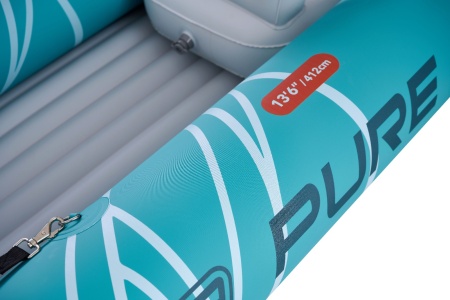 Надувная байдарка Kayak Glider-475 475x83х42см,3 весла, 3 сиденья, киль, до 230кг