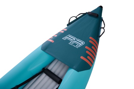 Надувная байдарка Kayak Glider-412 412x83х42см, весла, сиденья, киль, до 180кг