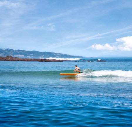 SUP-доска "AM go iSUP" 366х84х15см, плавник с электромотором BLUEDRIVE S и аккумулятором, насос, весло, лиш, киль, ремнабор