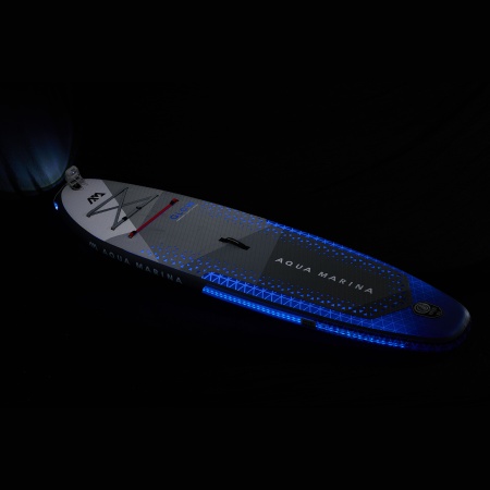 SUP-доска "Glow" 315х79х15см, Ambient Light System, киль, лиш, до 140кг