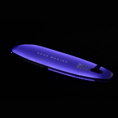 SUP-доска "Glow" 315х79х15см, Ambient Light System, киль, лиш, до 140кг
