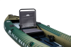 Надувная байдарка для рыбалки "Caliber Angling Kayak" 398x98см, насос, сиденье, киль, рюкзак, до 180