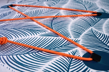 SUP-доска All-Round iSUP Tropic 10'10" 330х81х15см, насос, алюм. весло, лиш, киль, сумка, до 150 кг