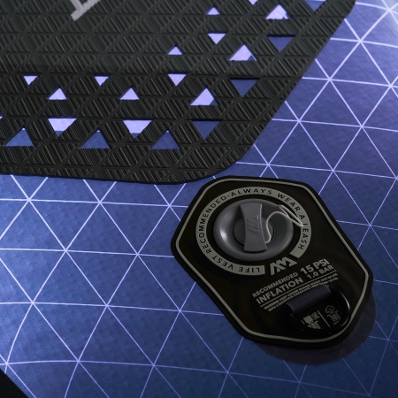 SUP-доска "Glow" 315х79х15см, Ambient Light System, киль, лиш, до 140кг